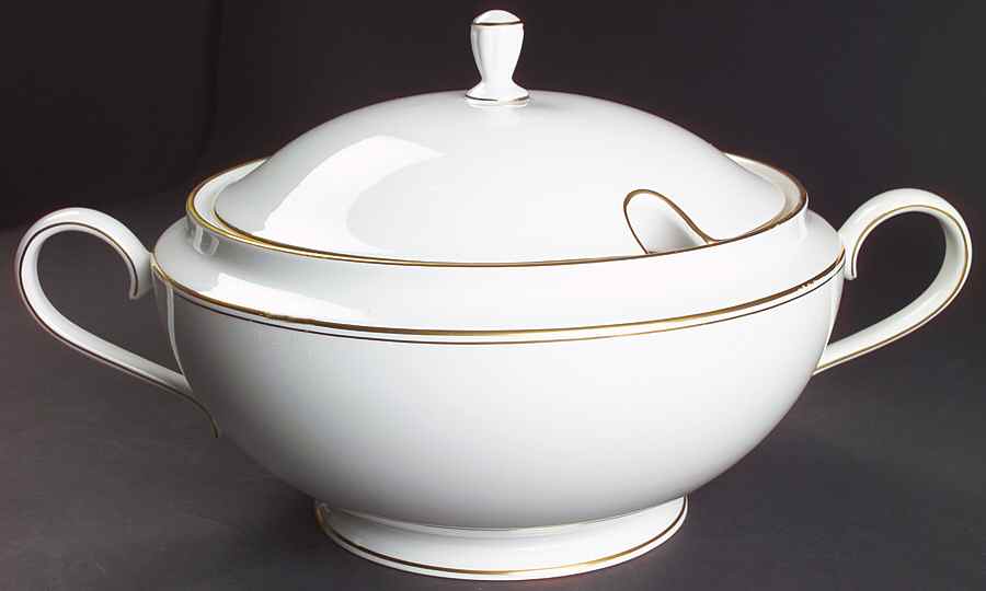 Federal Gold (Discontinued 2005) Tureen &  Lid by Lenox-1