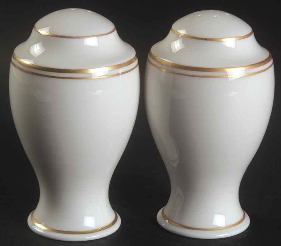 Federal Gold (Discontinued 2005) Salt & Pepper Set by Lenox-1