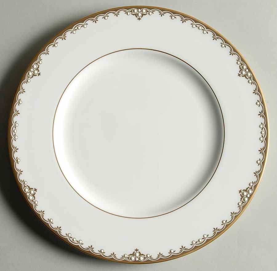 Federal Gold (Discontinued 2005) Accent Luncheon Plate by Lenox-1