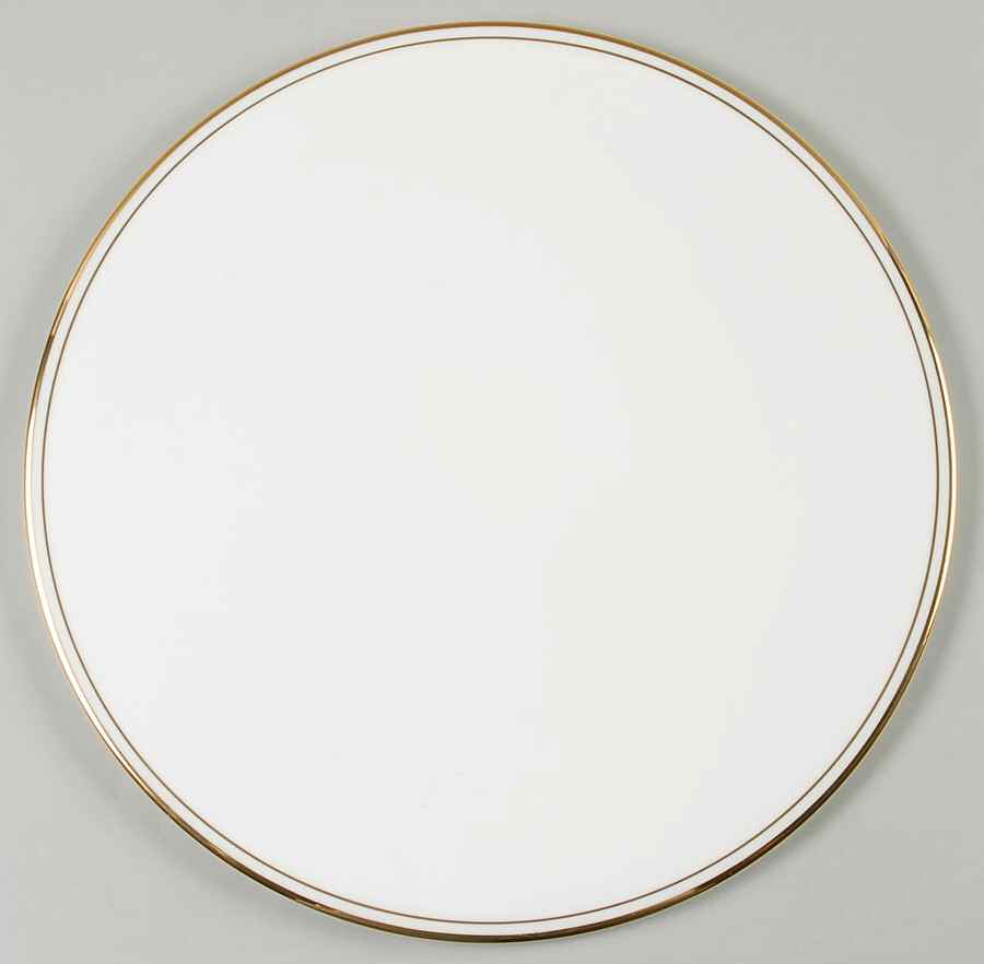 Federal Gold (Discontinued 2005) Cake Plate by Lenox-1