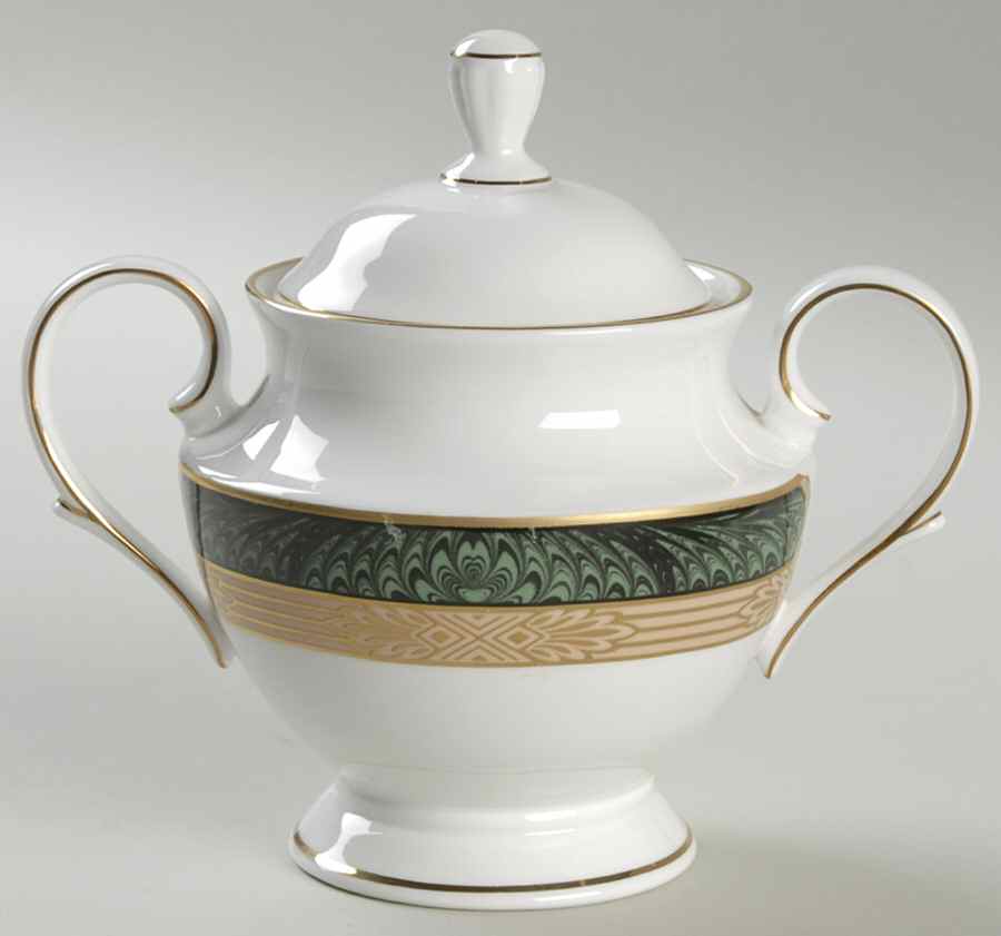 Federal Grandeur Sugar Bowl & Lid by Lenox-1