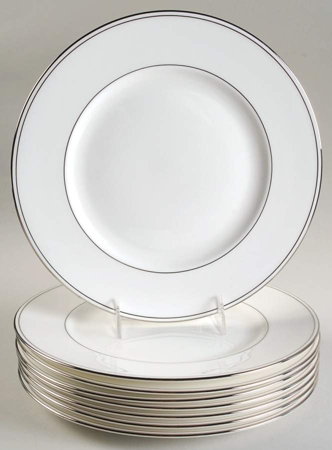 Federal Platinum Dinner Plate - Set of 8 by Lenox-1