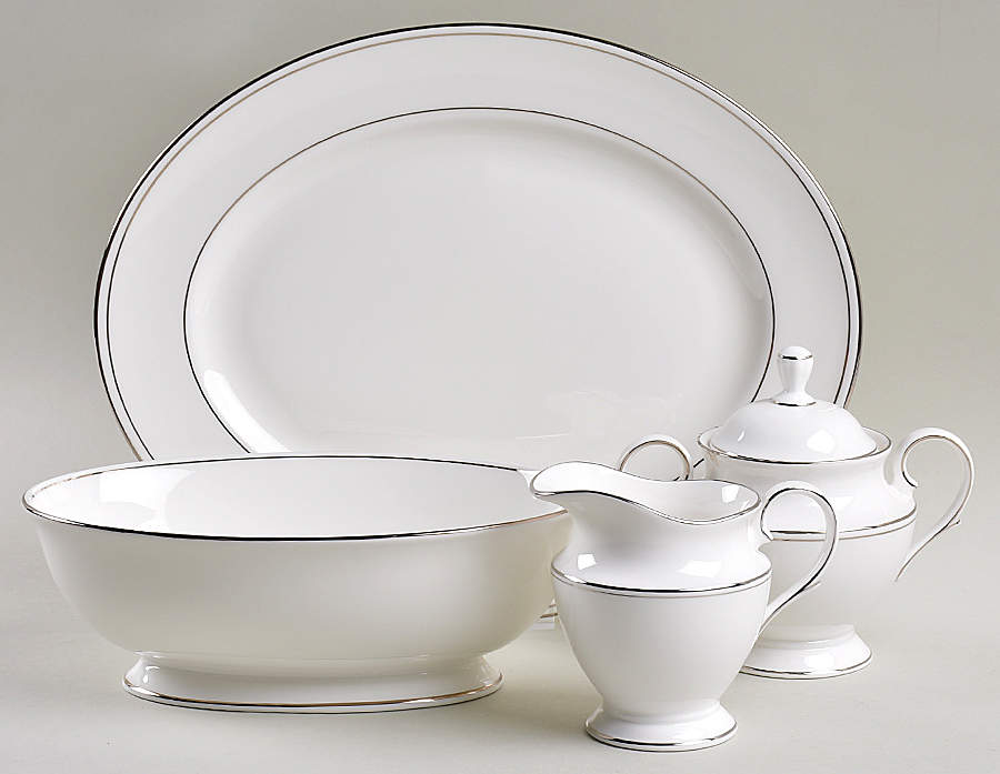 Federal Platinum 5 Piece Hostess Set by Lenox-1