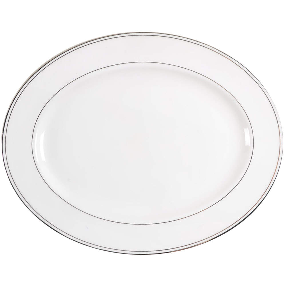 Federal Platinum 16" Oval Serving Platter by Lenox-1