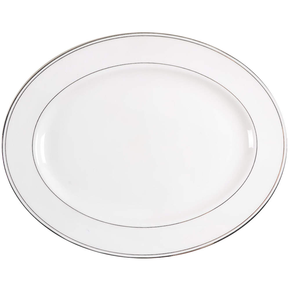 Federal Platinum 16" Oval Serving Platter by Lenox-1