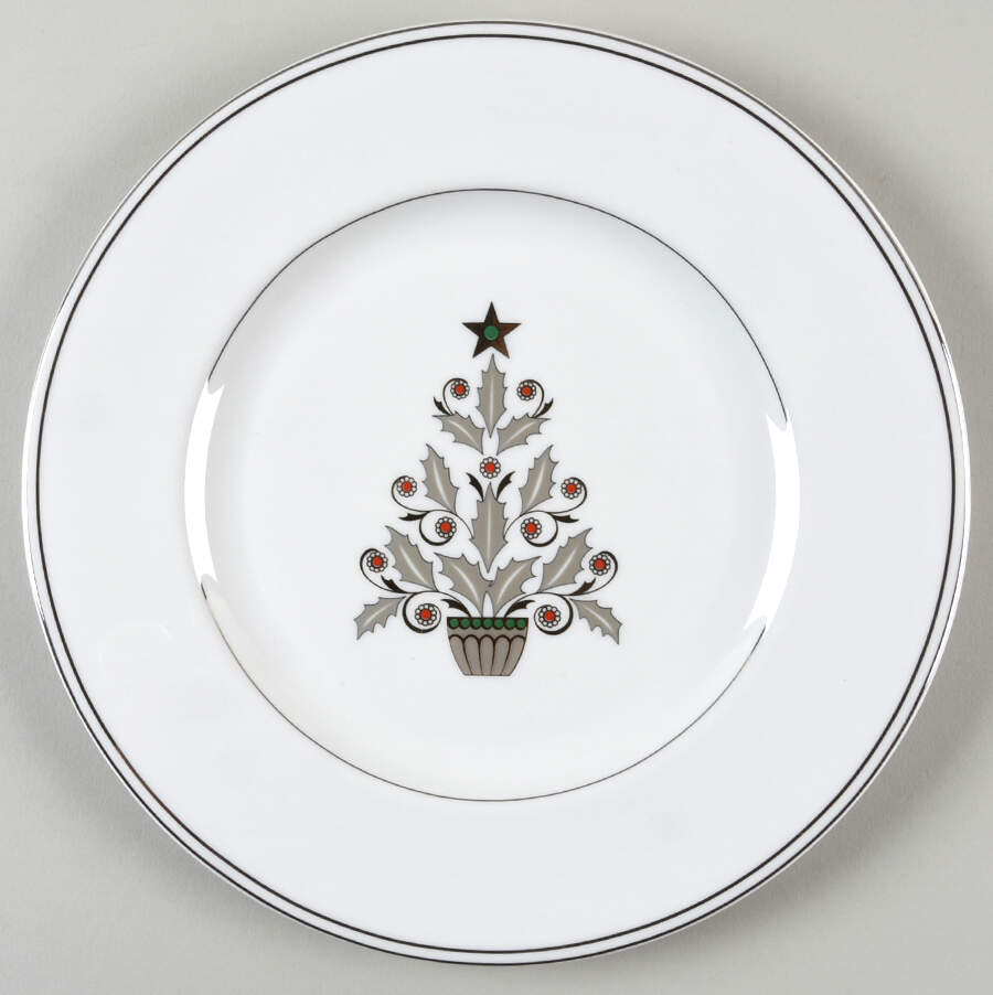 Federal Platinum Accent Luncheon Plate by Lenox-1