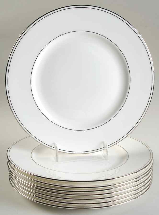 Federal Platinum Dinner Plate - Set of 8 by Lenox-1