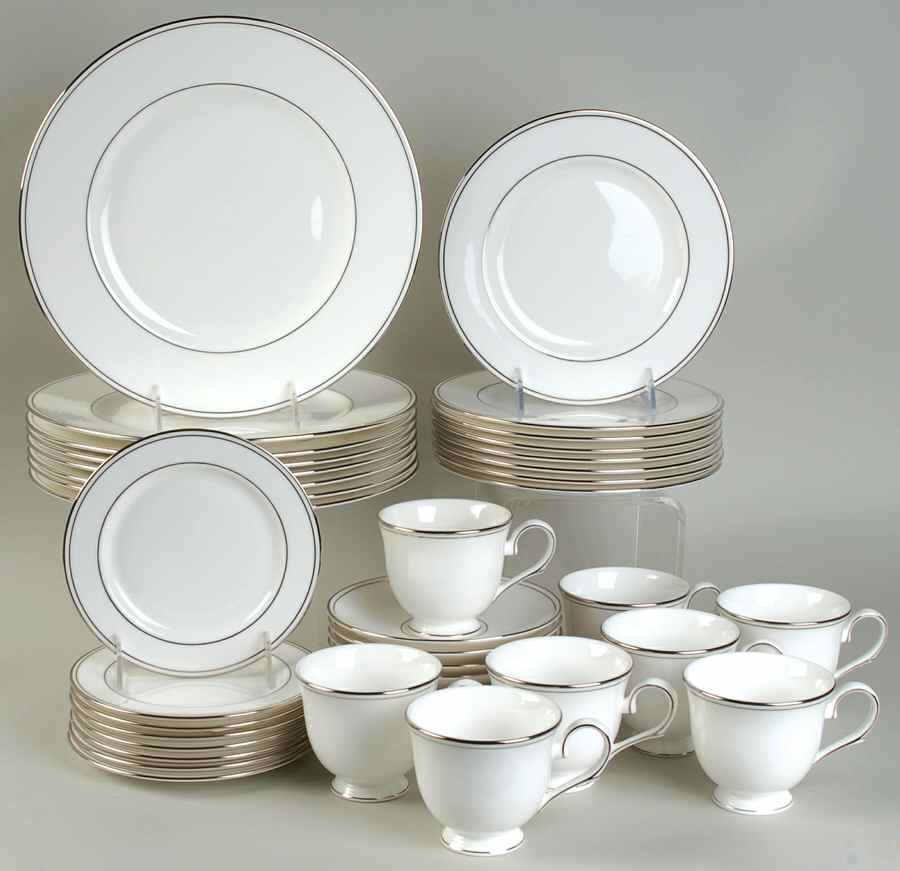 Federal Platinum 40 Piece Set by Lenox-1