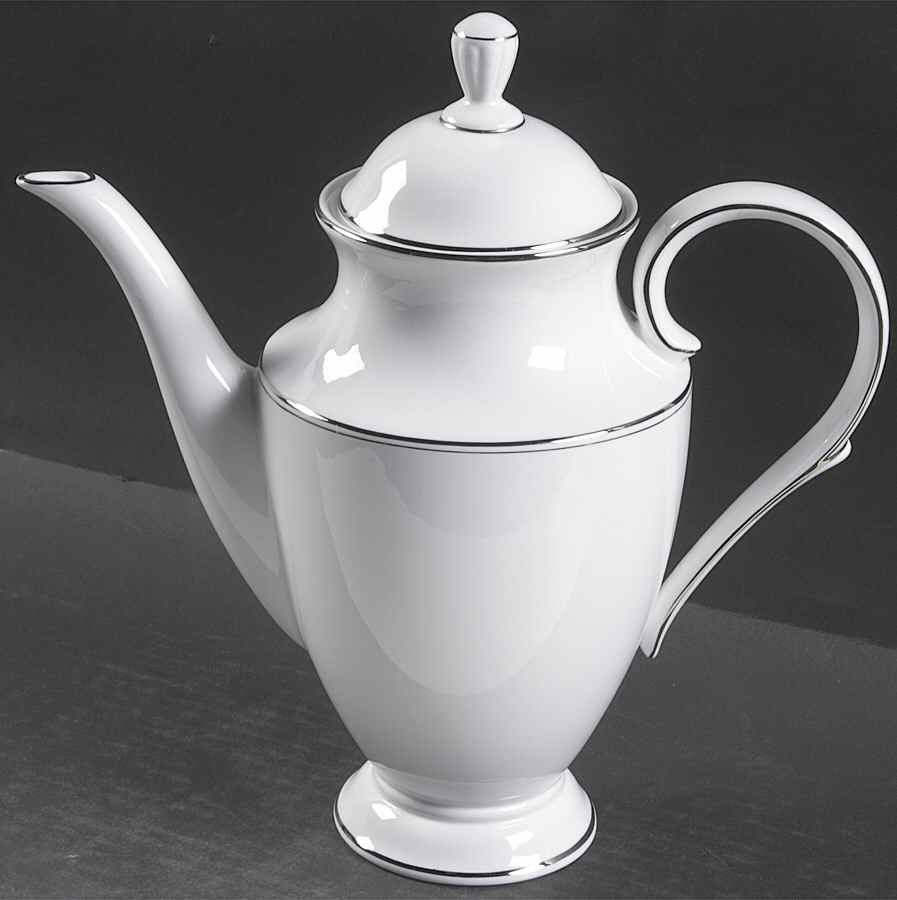 Federal Platinum Coffee Pot & Lid by Lenox-1
