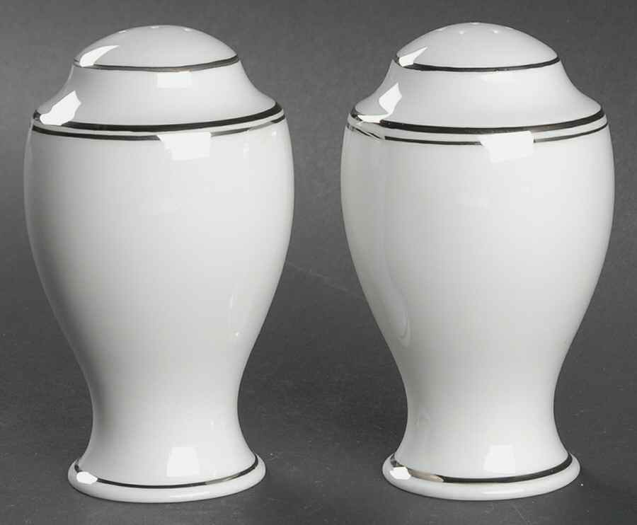Federal Platinum Salt & Pepper Set by Lenox-1