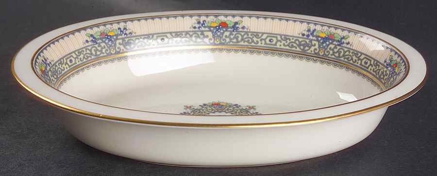 Festival 9" Oval Vegetable Bowl by Lenox-1