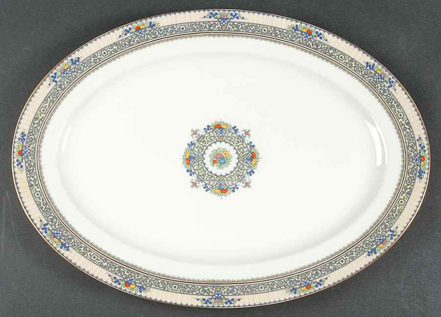 Festival 15" Oval Serving Platter by Lenox-1