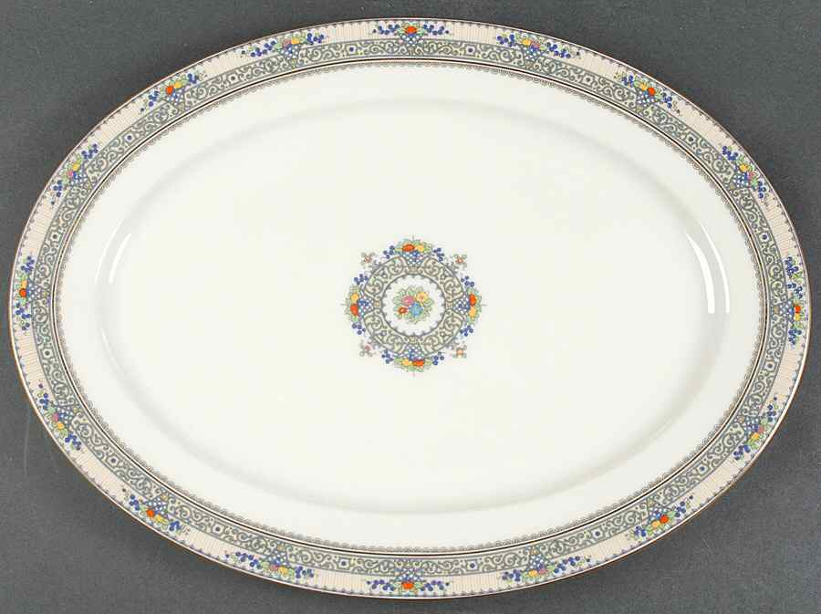 Festival 16" Oval Serving Platter by Lenox-1