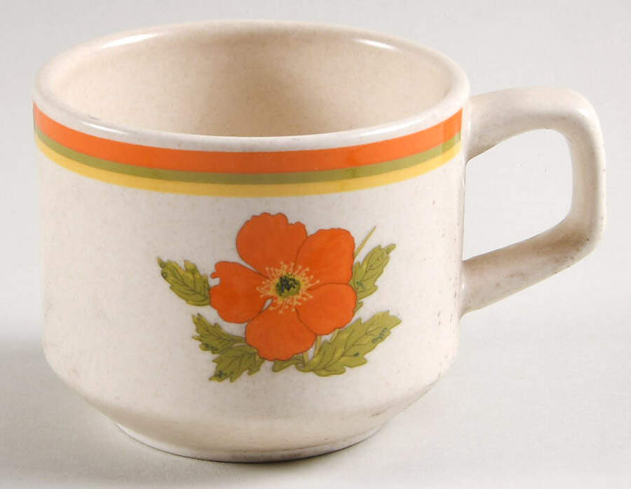 Fire Flower Flat Cup by Lenox-1