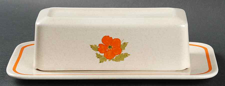 Fire Flower 1/4 Lb Covered Butter by Lenox-1