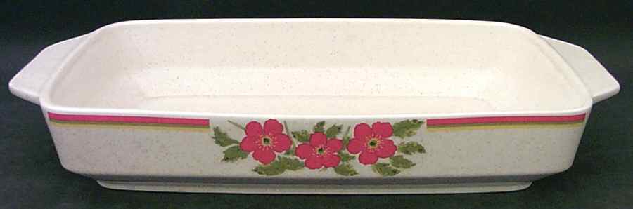 Fire Flower 15" Rectangular Baker by Lenox-1