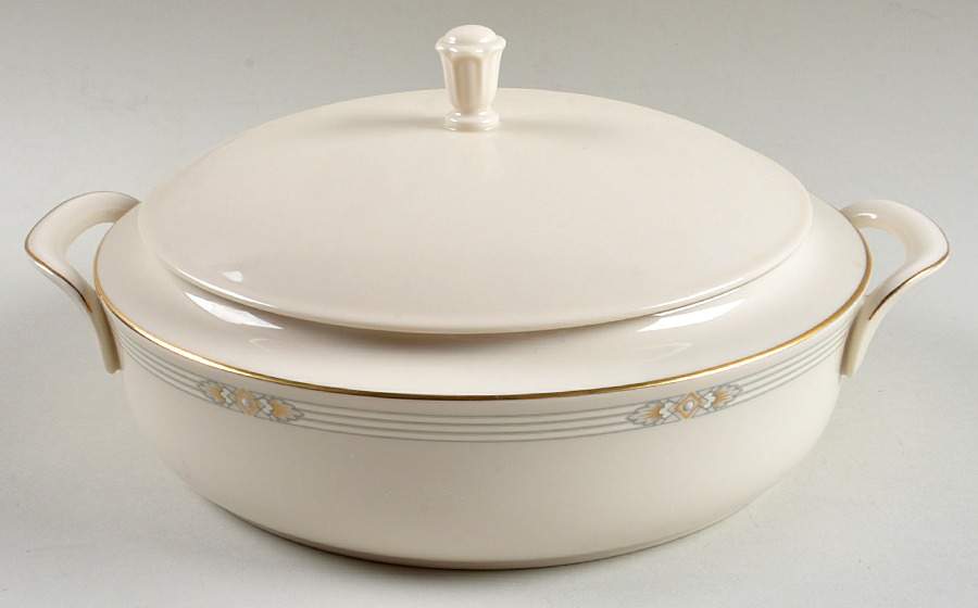 Firelight Small Round Covered Vegetable by Lenox-1