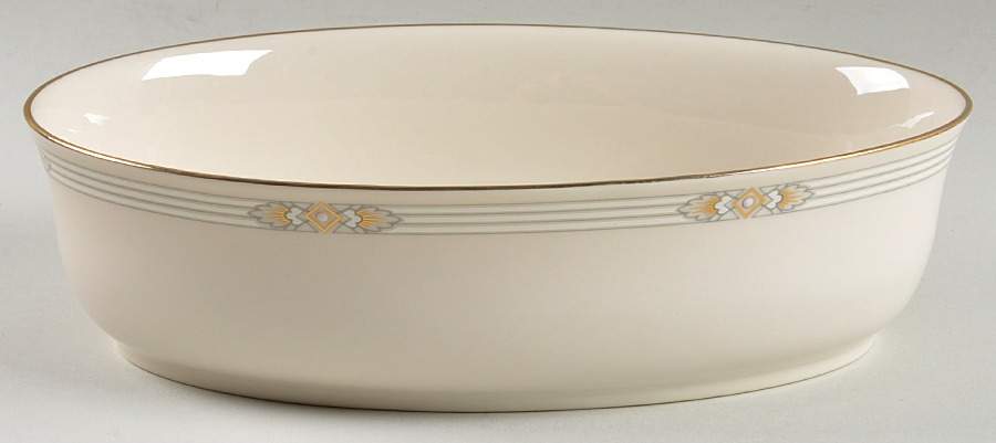 Firelight 9" Oval Vegetable Bowl by Lenox-1