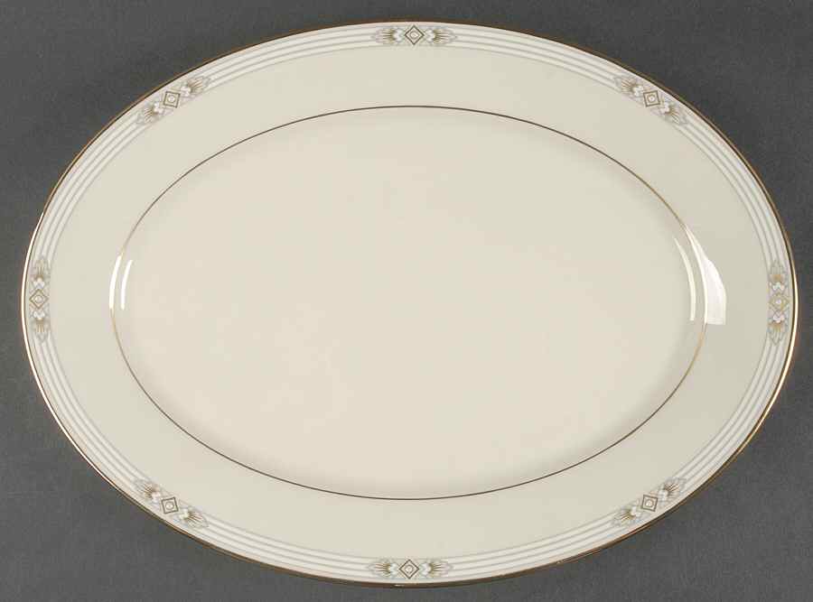 Firelight 13" Oval Serving Platter by Lenox-1