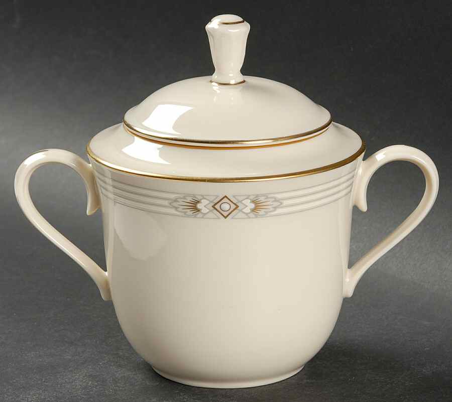 Firelight Sugar Bowl & Lid by Lenox-1