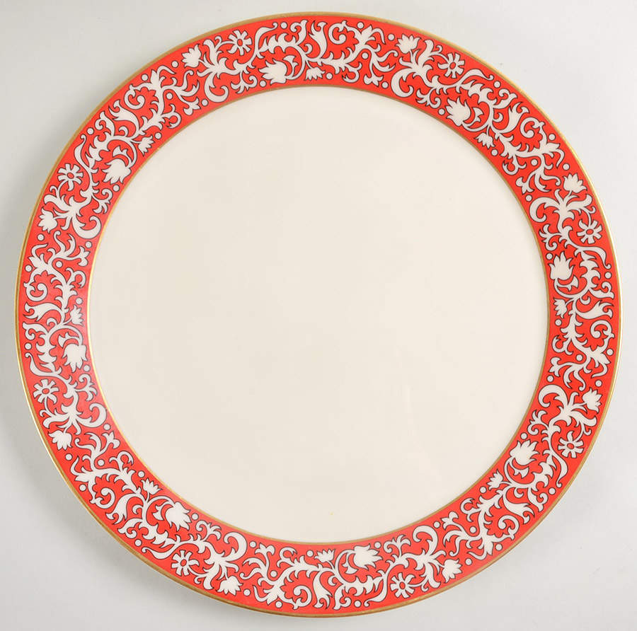 Firesong 13" Chop Plate (Round Platter) by Lenox-1