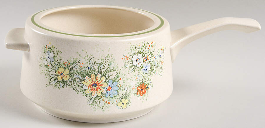 Floral Fantasy Open Fondue Pot by Lenox-1