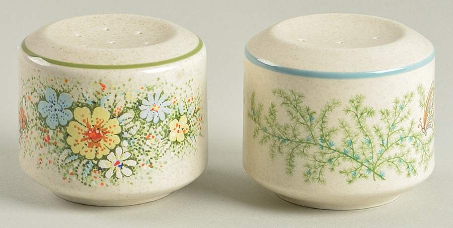 Floral Fantasy Salt & Pepper Set by Lenox-1