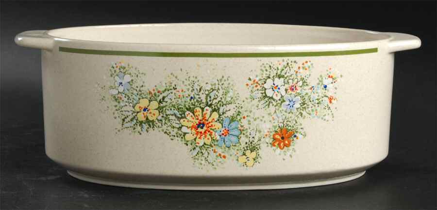 Floral Fantasy 10" Oval Open Casserole by Lenox-1