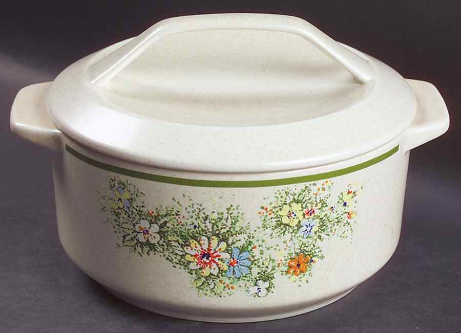Floral Fantasy 1.25 Qt Round Covered Casserole by Lenox-1