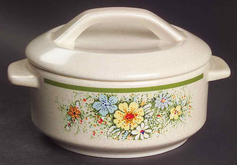 Floral Fantasy Individual Casserole & Lid by Lenox-1