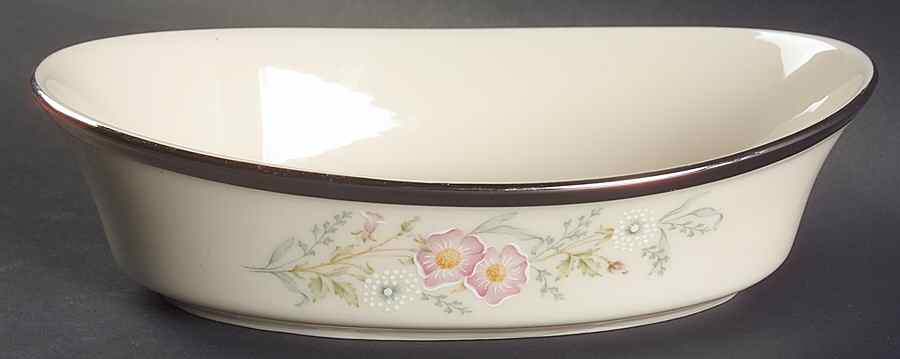 Flirtation 8" Oval Vegetable Bowl by Lenox-1