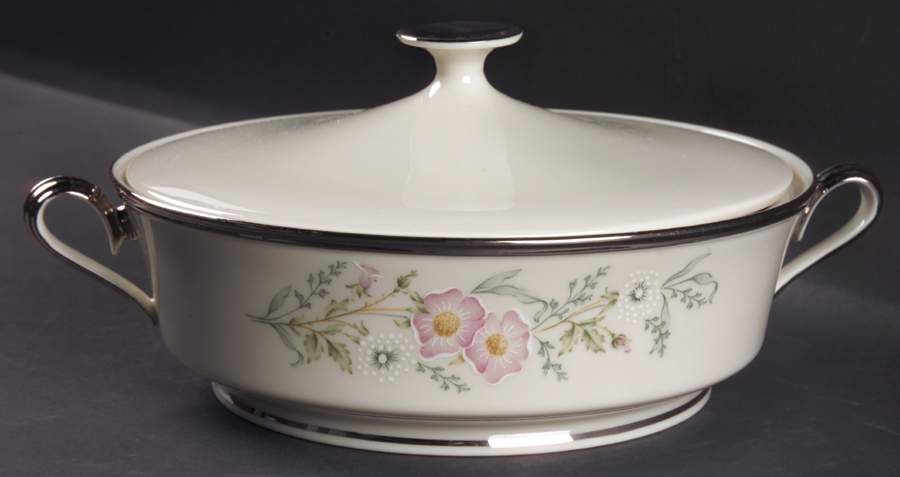 Flirtation Round Covered Vegetable by Lenox-1