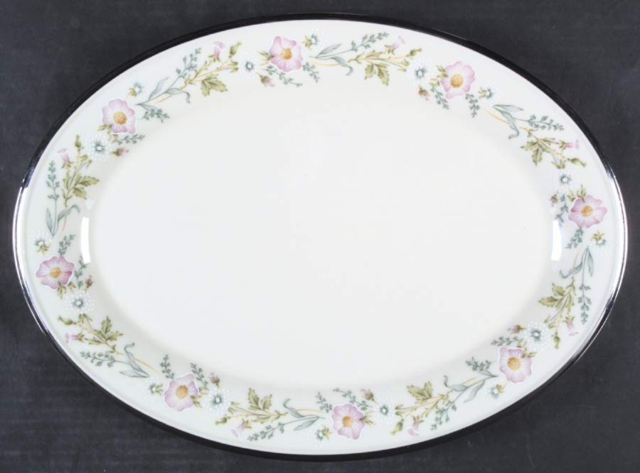 Flirtation 16" Oval Serving Platter by Lenox-1