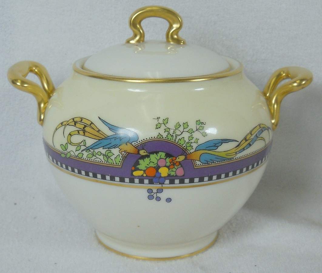 Florida Sugar Bowl & Lid by Lenox-1