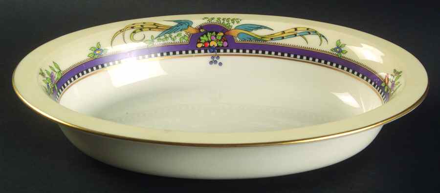 Florida 9" Oval Vegetable Bowl by Lenox-1