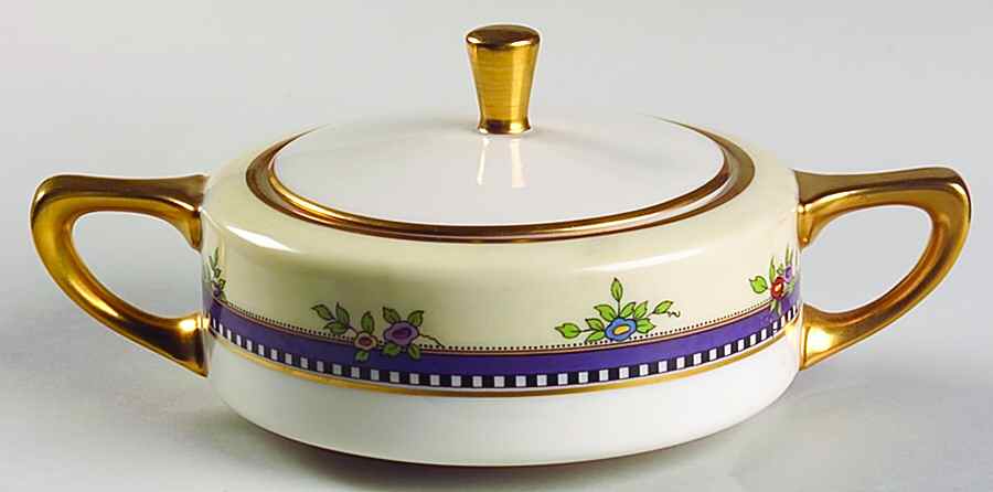 Florida Shape 1691 Sugar Bowl & Lid by Lenox-1