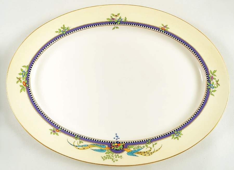 Florida 16" Oval Serving Platter by Lenox-1
