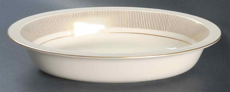 Flourish 9" Oval Vegetable Bowl by Lenox-1