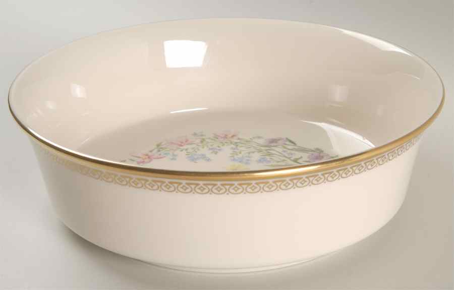 Flower Song 9" Round Vegetable Bowl by Lenox-1