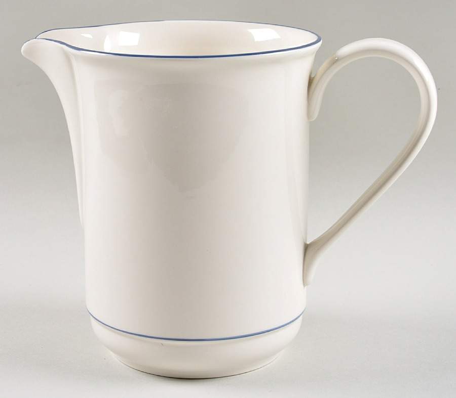 Blue Pinstripes (For the Blue) 50 Oz Pitcher by Lenox-1