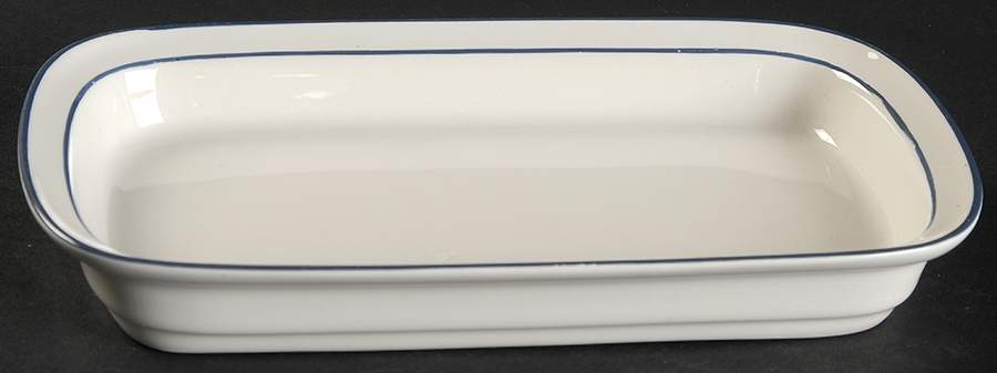 Blue Pinstripes (For the Blue) 1/4 Lb Butter No Lid by Lenox-1