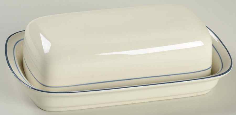 Blue Pinstripes (For the Blue) 1/4 Lb Covered Butter by Lenox-1