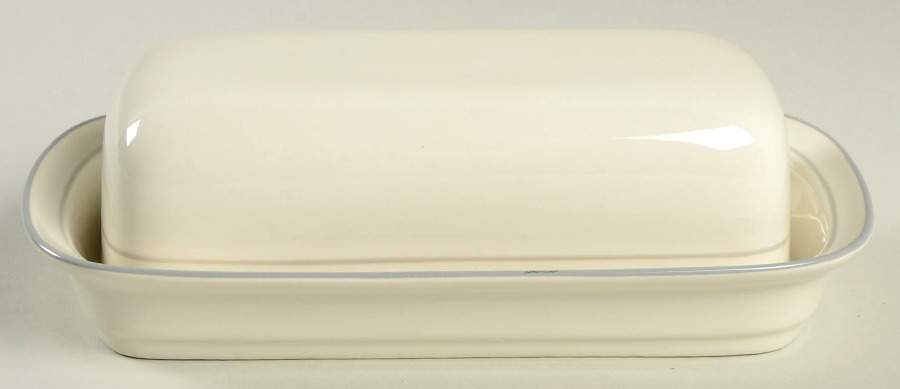Grey Pinstripes (For the Grey) 1/4 Lb Covered Butter by Lenox-1