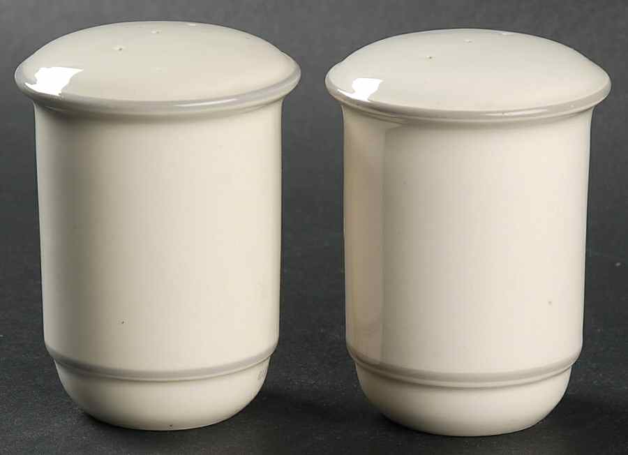Grey Pinstripes (For the Grey) Salt & Pepper Set by Lenox-1