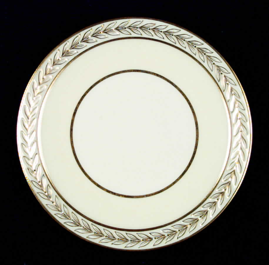 Fontaine Cream (Gold Trim) Salad Plate by Lenox-1