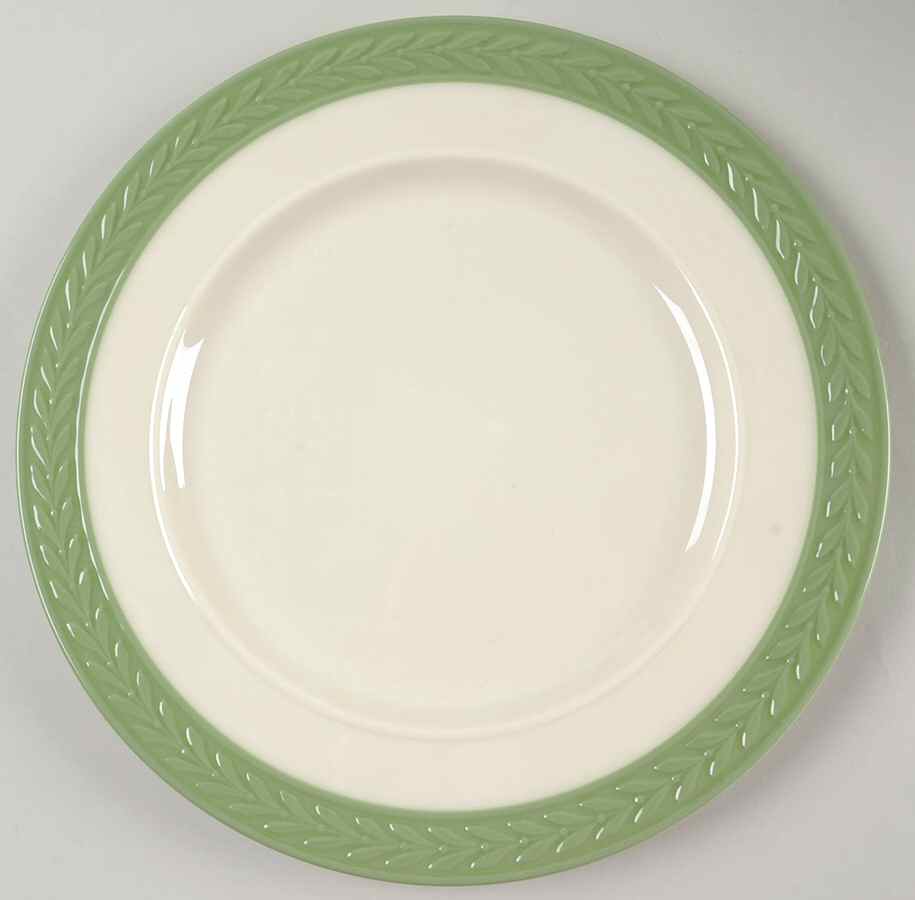 Fontaine Green (No Trim) Dinner Plate by Lenox-1