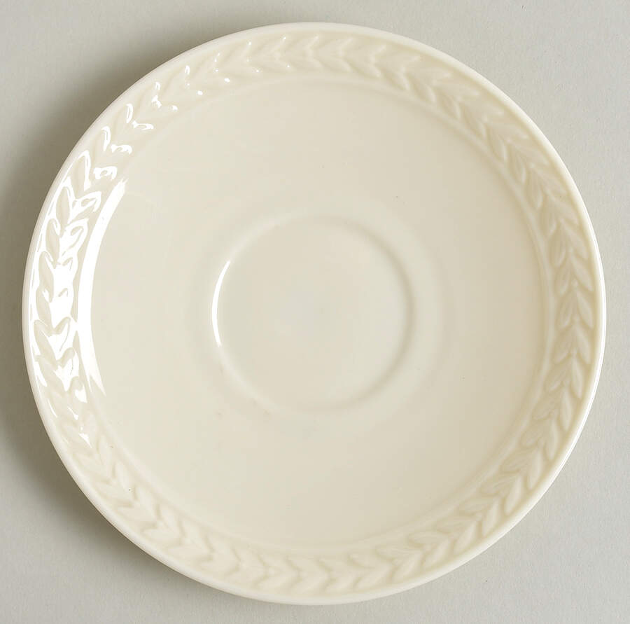 Fontaine White Saucer by Lenox-1