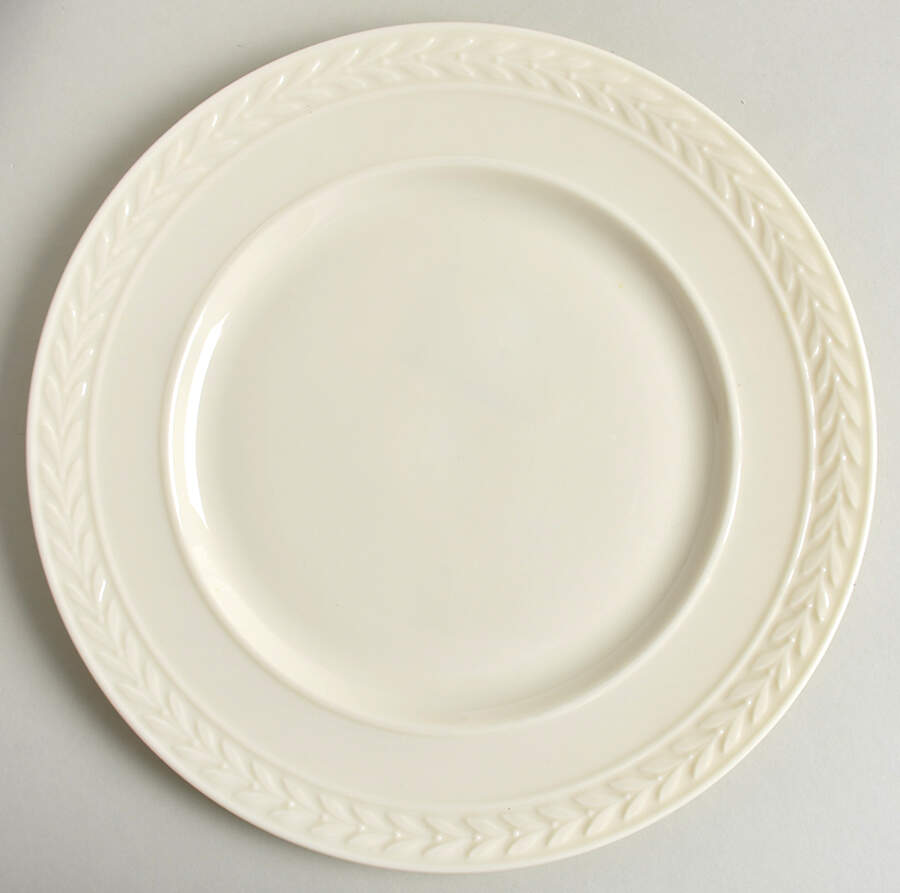 Fontaine White Dinner Plate by Lenox-1