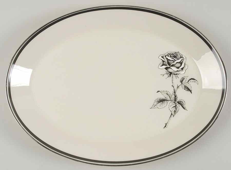 Forever 13" Oval Serving Platter by Lenox-1