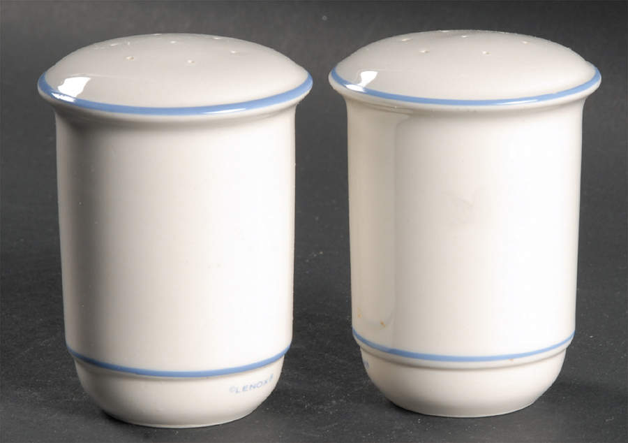 Sky Blue Pinstripes (For the Sky Blue) Salt & Pepper Set by Lenox-1